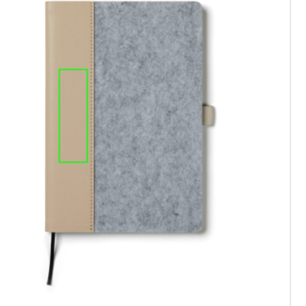 parte frontal e izquierda del artículo