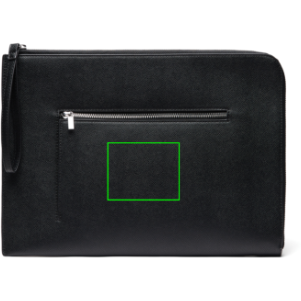 parte frontal en medio