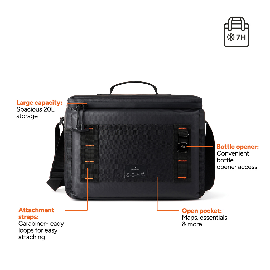 Picture of Nordic Drift Storm RCS water-repellent cooler bag 20L