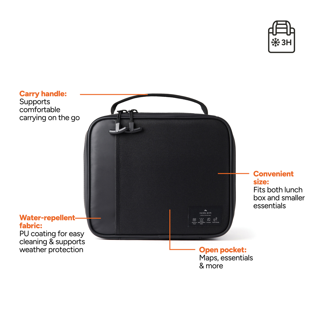 Picture of Nordic Drift Storm RCS water-repellent lunch cooler bag