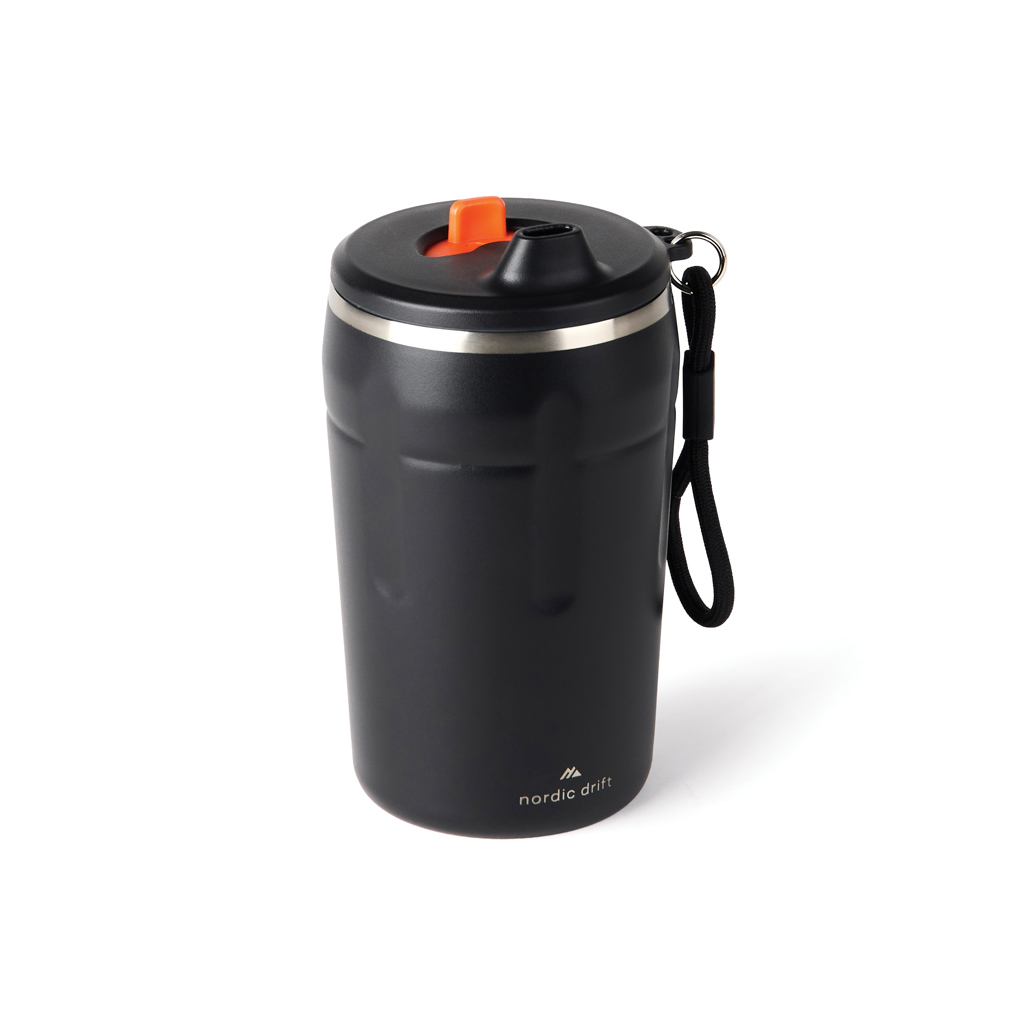 Taza café Nordic Drift Trail RCS cierre y hermética 350 ml