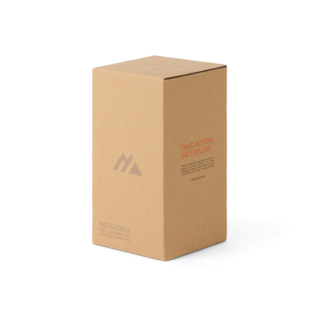 Taza café Nordic Drift Trail RCS cierre y hermética 350 ml