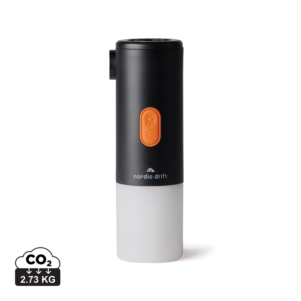 Bomba de aire camping y luz portátil Nordic Drift Titan