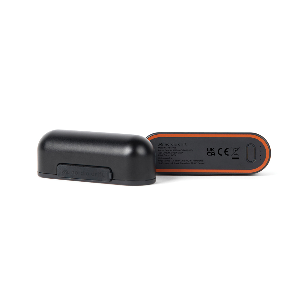 Calentador manos dual Nordic Drift Everest, batería 6000 mAh