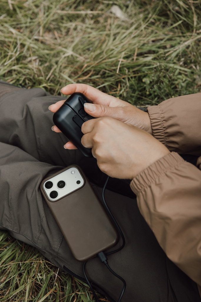 Nordic Drift Everest Handvärmare duo med 6000 mAh powerbank – detaljbild
