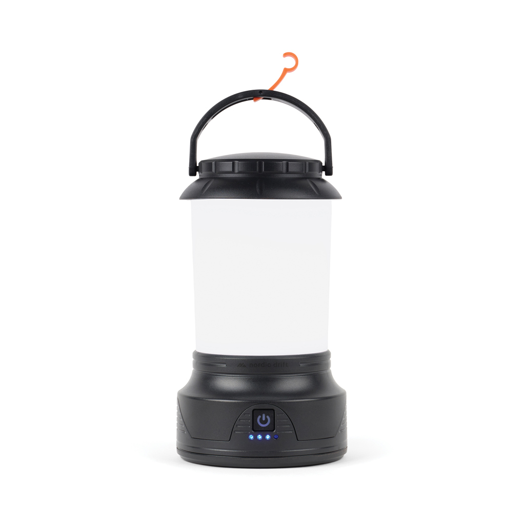 Linterna camping Nordic Drift Everest RCS Bright manivela