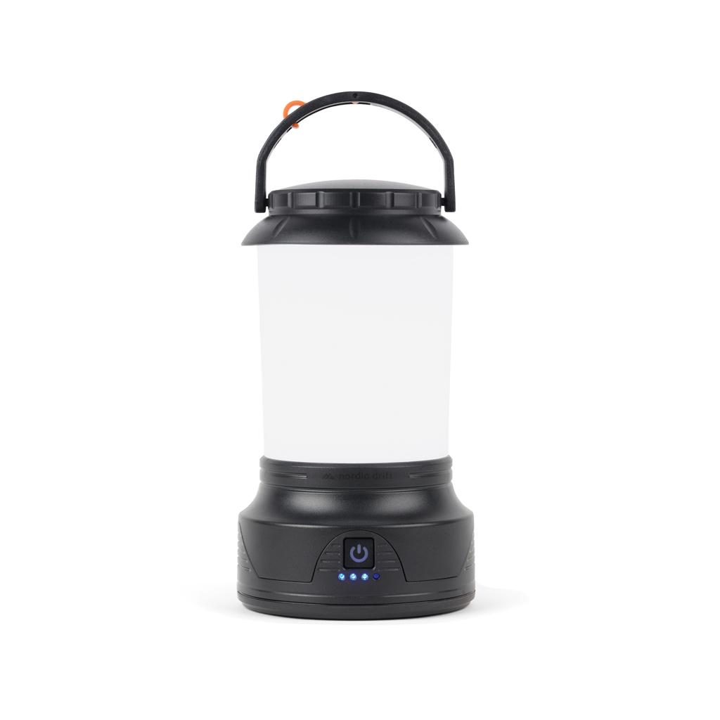 Linterna camping Nordic Drift Everest RCS Bright manivela