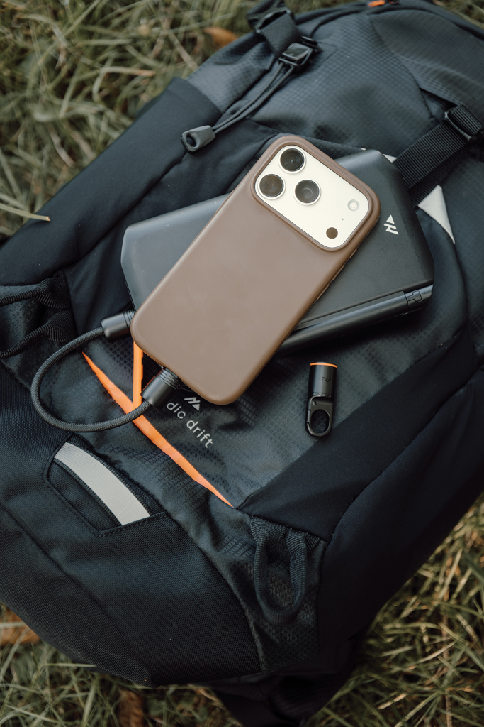 Nordic Drift Everest USB-C 60W snabbladdningskabel karbinhak – detaljbild