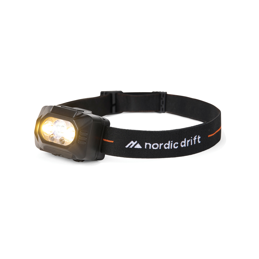 Linterna frontal doble batería Nordic Drift Everest