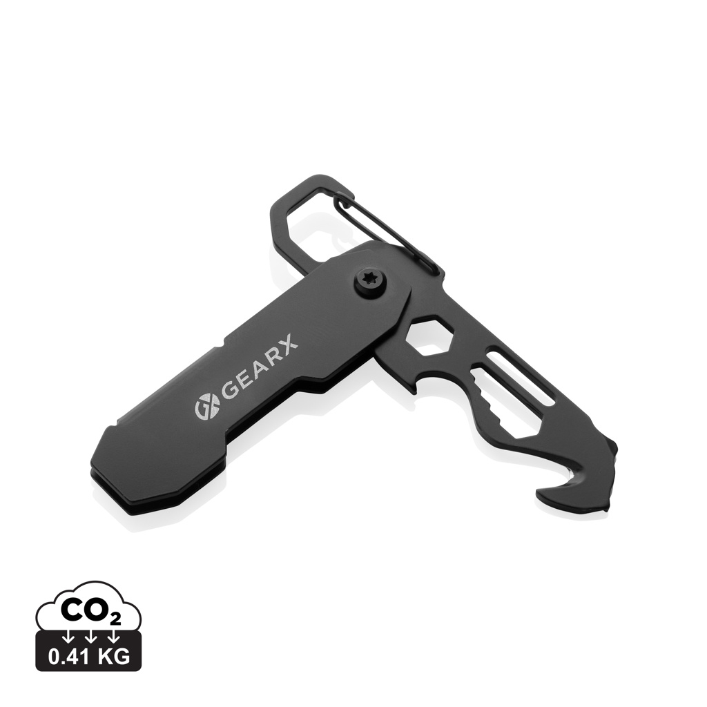 Picture of Gear X foldable EDC tool with carabiner and parcel cutter