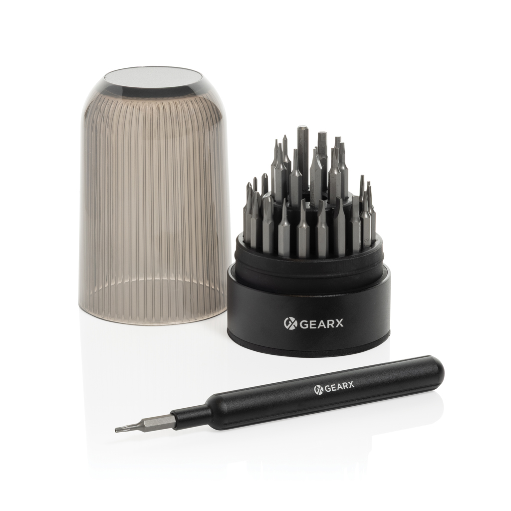 SET DESTORNILLADORES MULTIFUNCIONALES GEAR X 31 EN 1