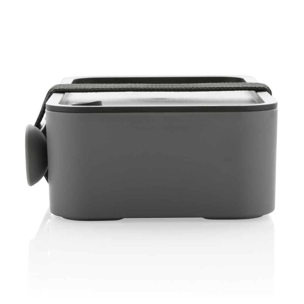 Picture of GRS recycled PP lunch box with spork
