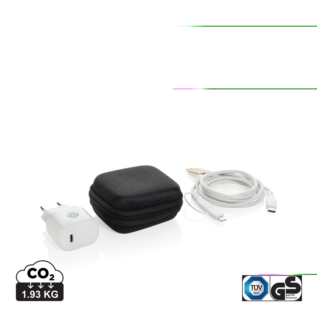 Picture of Boost RCS reycled PET 20W type C 2 pcs charging set