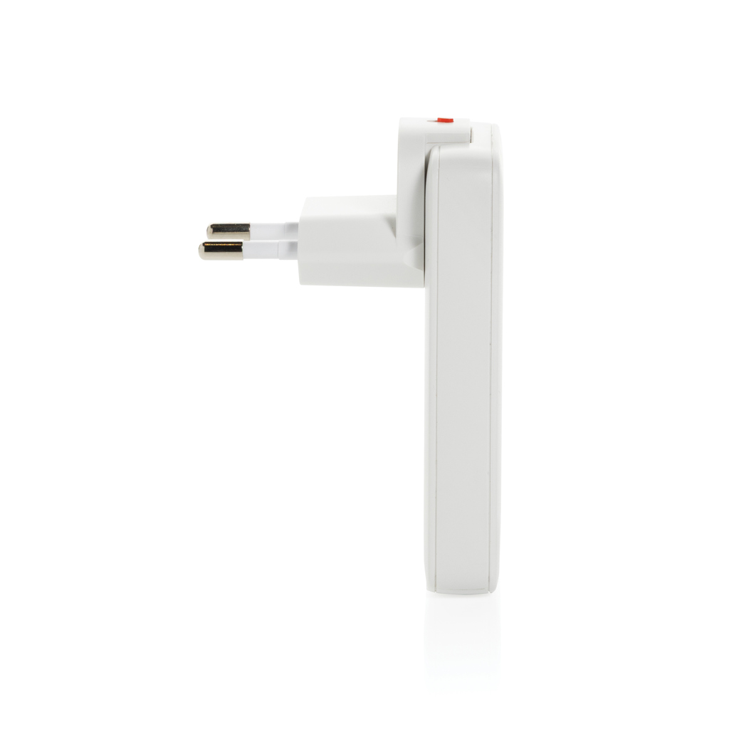 Cargador plano Fluxo RCS 65W GaN y conectores universales