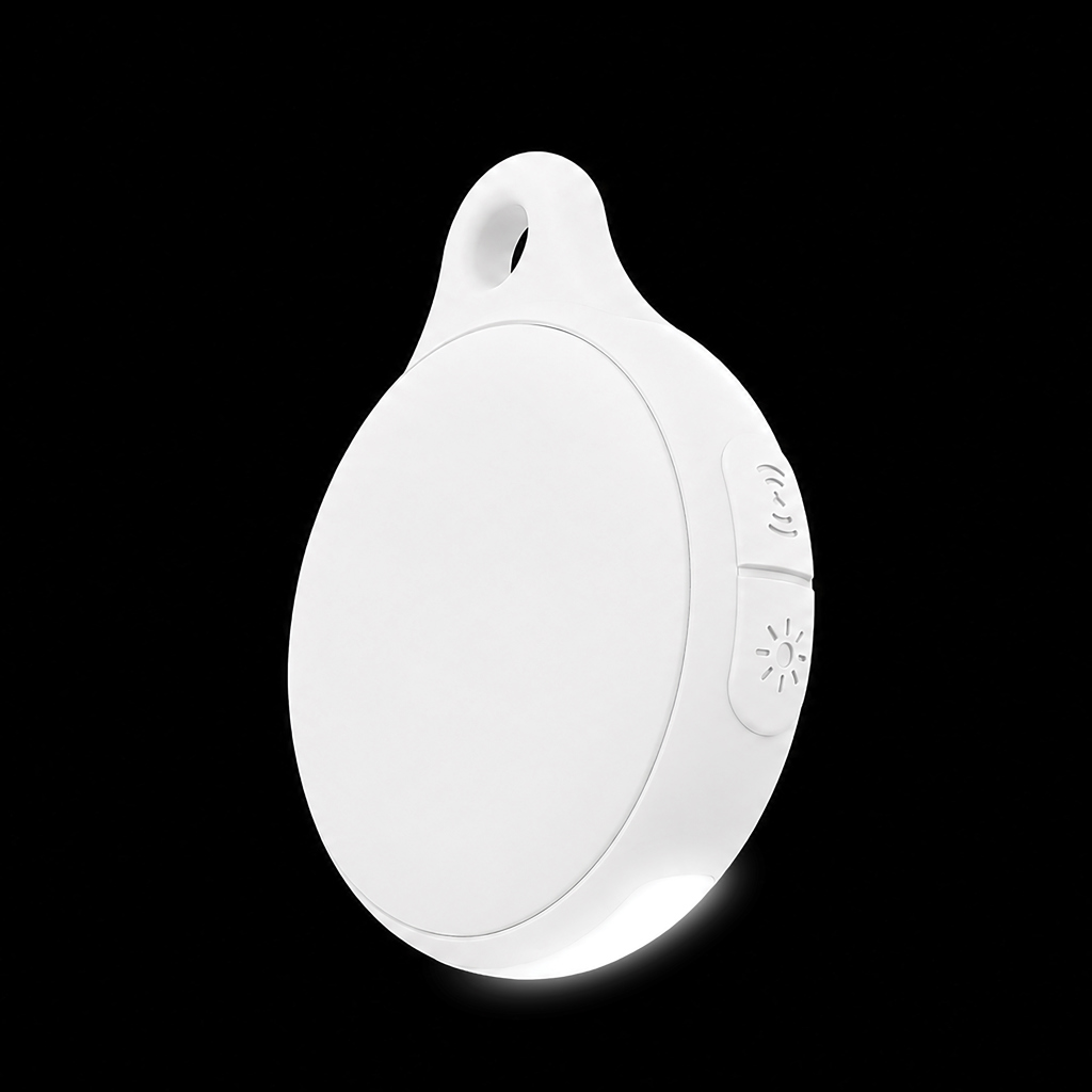 blanco Localizador Urban Vitamin Aptos dual recargable con luz