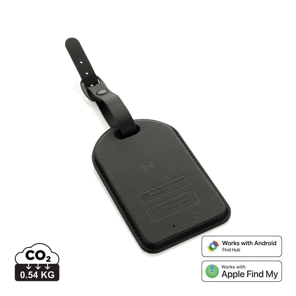 Globefind Dual RCS luggage tag with worldwide locating — Phone & Tablet Accessories promotional product