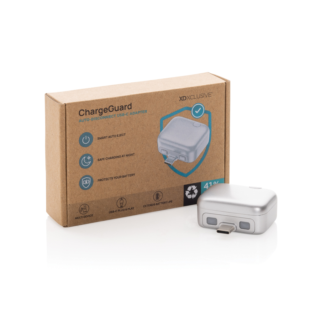 Adaptador USB-C ChargeGuard RCS con desconexión automática
