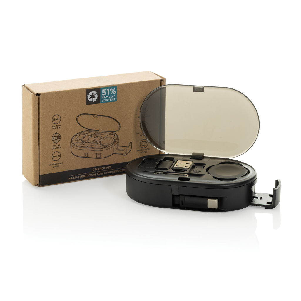 Picture of Chargevix RCS rplastic Multi-functional 60W charging set