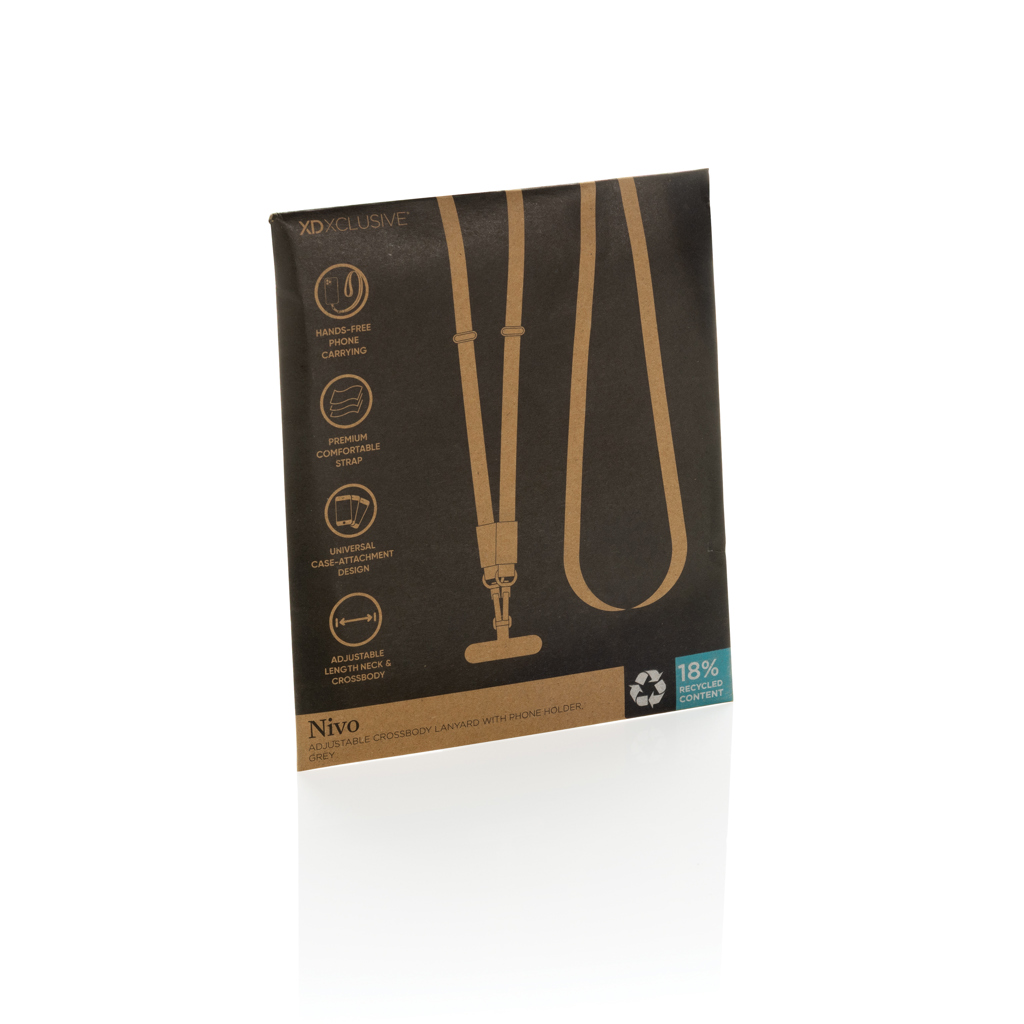 Cordón bandolera de PET reciclado Nivo RCS