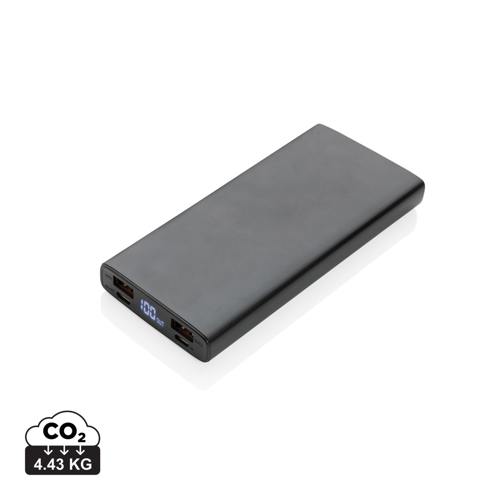 Powerbank PD aluminio 18W y 10.000 mAh