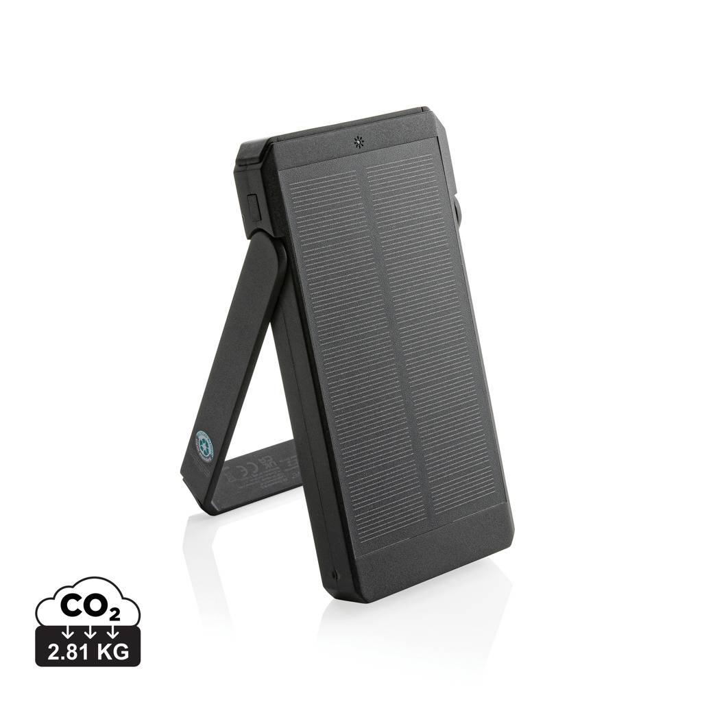 Cargador solar plástico reciclado Skywave RCS 10.000 mah