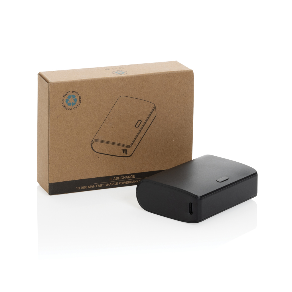 Picture of FlashCharge RCS rplastic 10000 mah fast charge powerbank