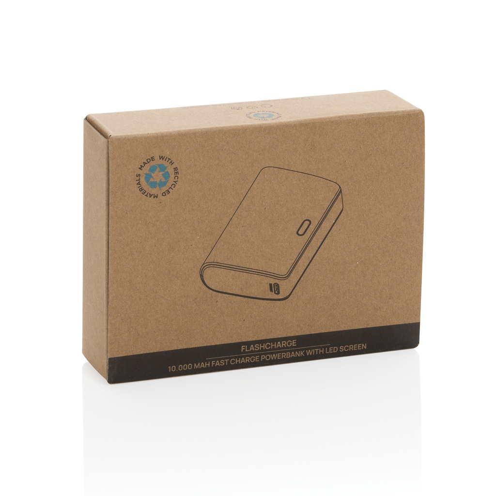 Picture of FlashCharge RCS rplastic 10000 mah fast charge powerbank