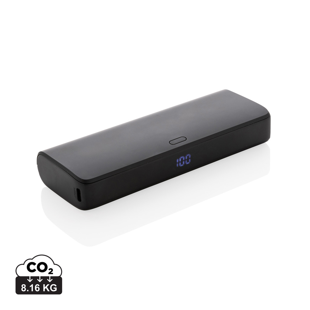 FlashCharge RCS rplastic 20.000 mAh powerbank med hurtig opl, sort