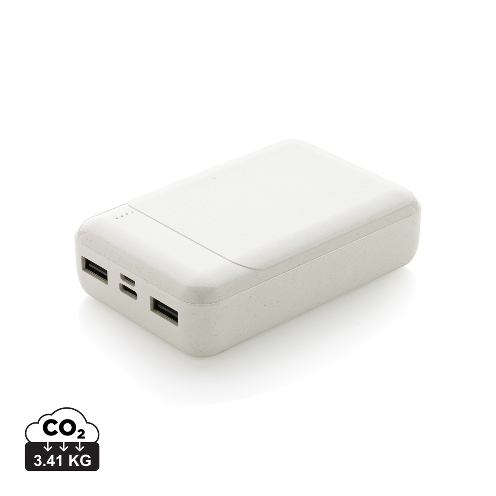 Powerbank de plástico reciclado RCS de 10.000 mAh