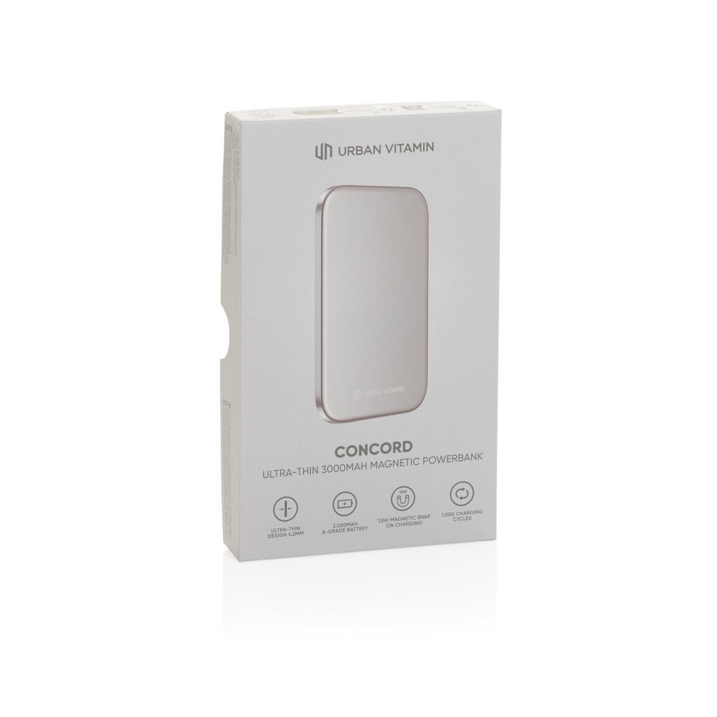 Powerbank Urban Vitamin Concord RCS ultradelgada de 3.000 mA
