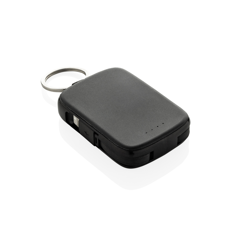 LLAVERO NEXO Y BATERÍA EXTERNA 2000 MAH CON CABLES RCS