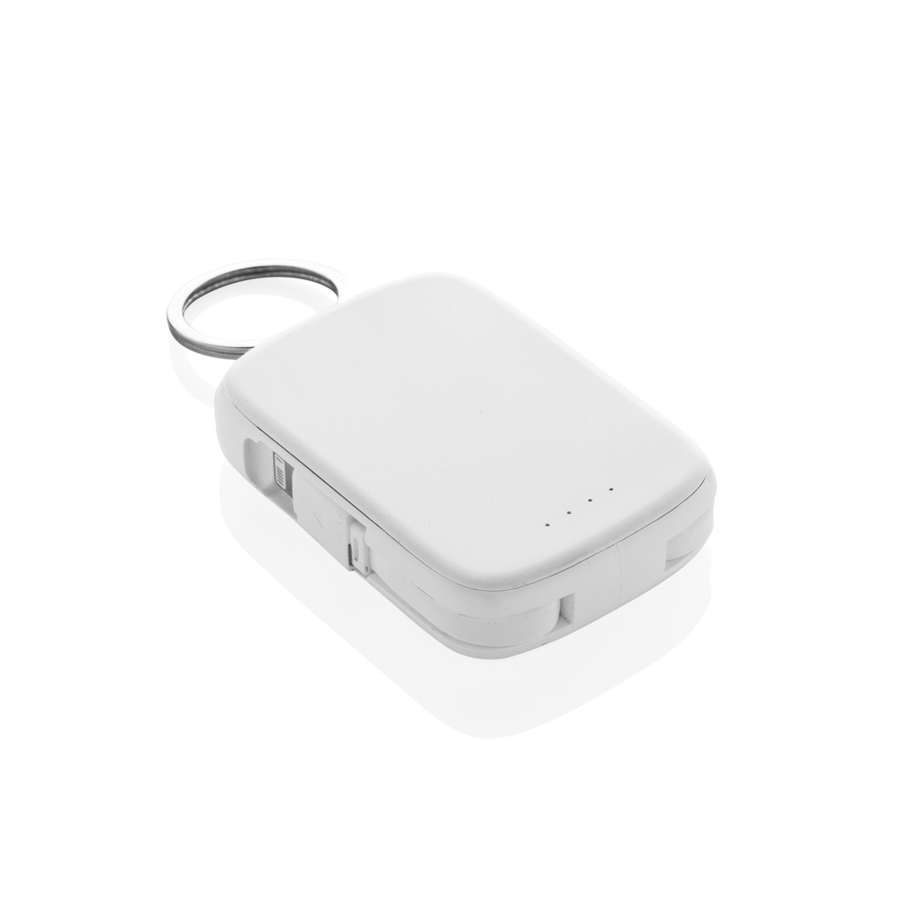 Llavero Nexo y batería externa 2000 mAh con cables RCS