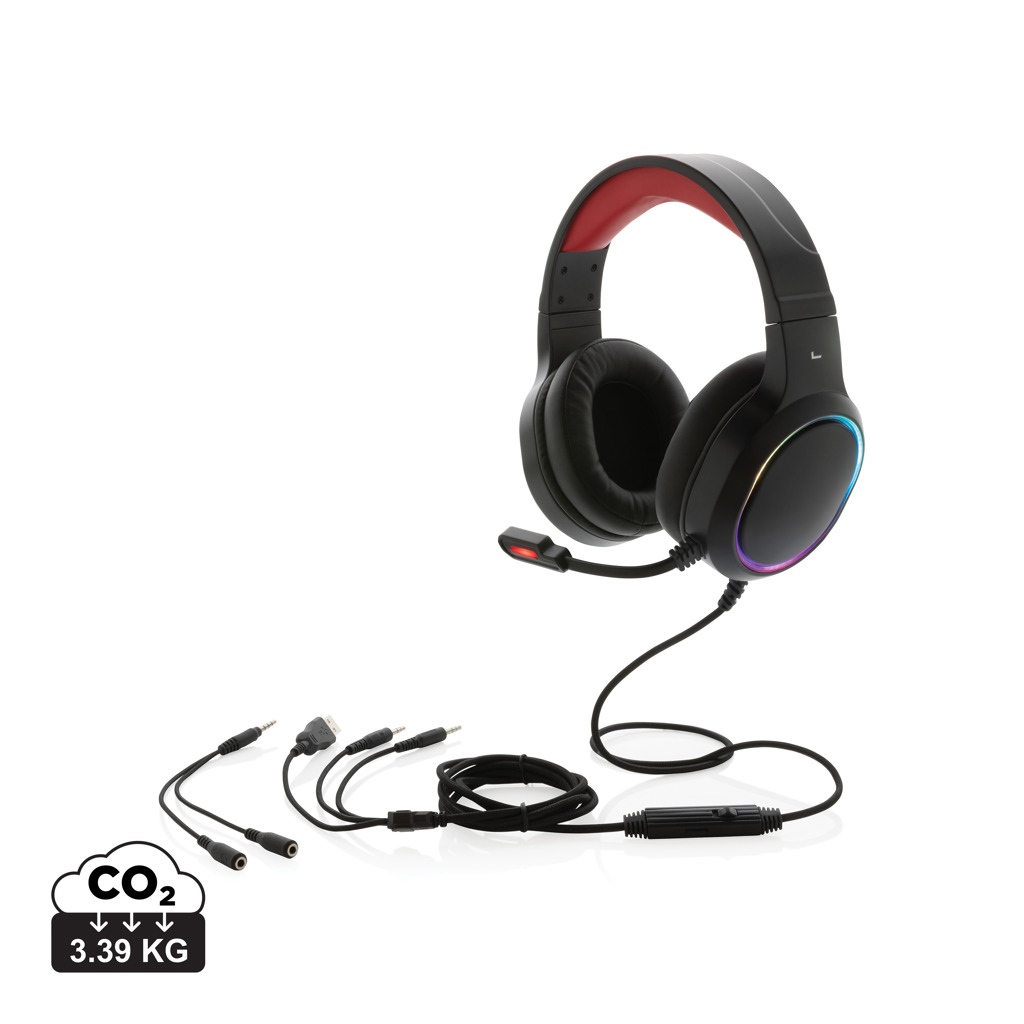 Auriculares gaming RGB