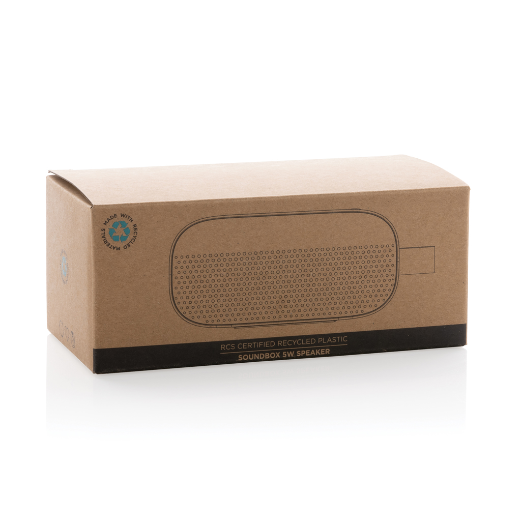 RCS recycled plastic Soundbox 5W speaker