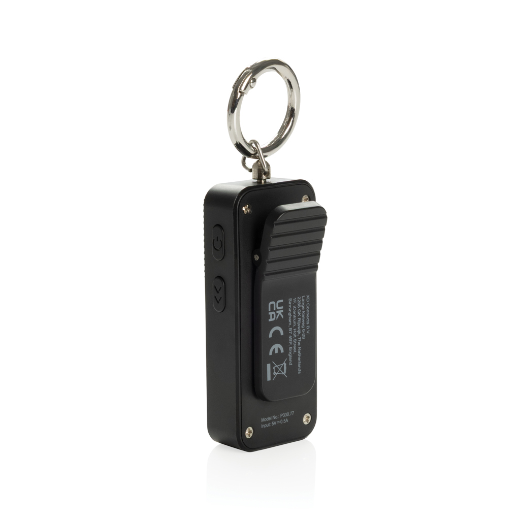 GuardBuddy RCS alarma personal recargable por USB-C