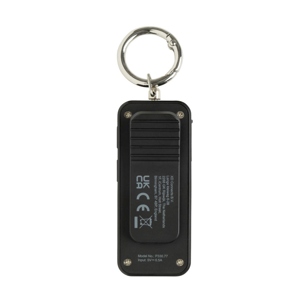 GuardBuddy RCS alarma personal recargable por USB-C