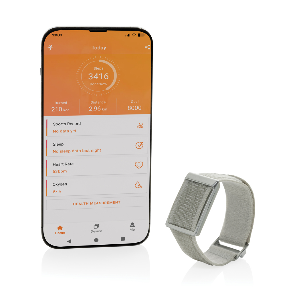 gris Monitor de salud portátil Endo