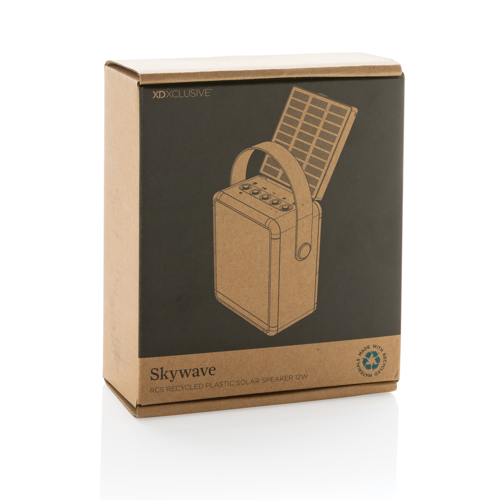Skywave RCS recycled plastic solar speaker 12W