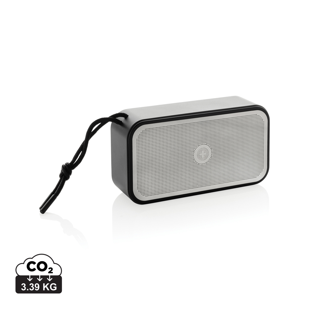Altavoz Swiss Peak 10W aluminio reciclado RCS