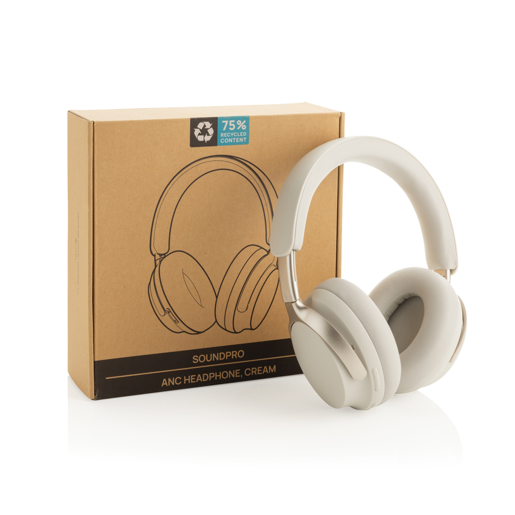 Auriculares ANC de plástico reciclado Soundpro RCS