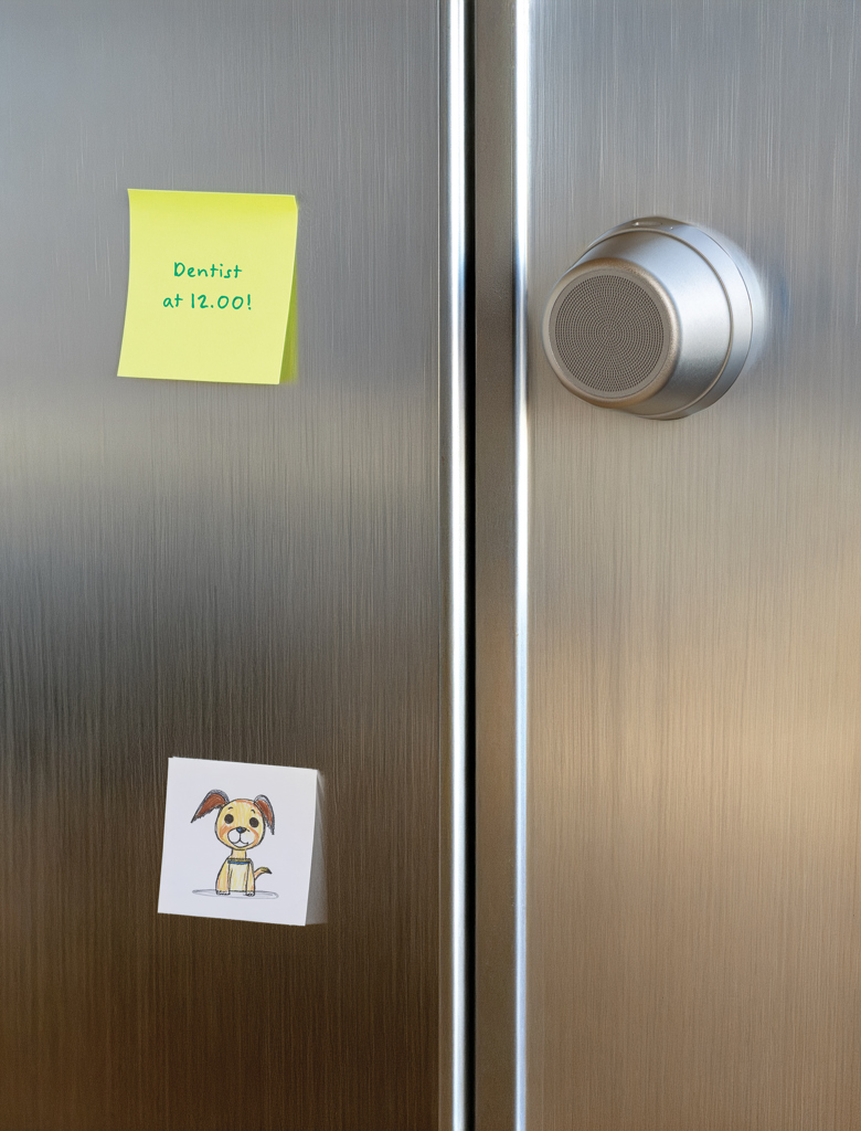 Altavoz magnético 5W de aluminio reciclado Nivio RCS