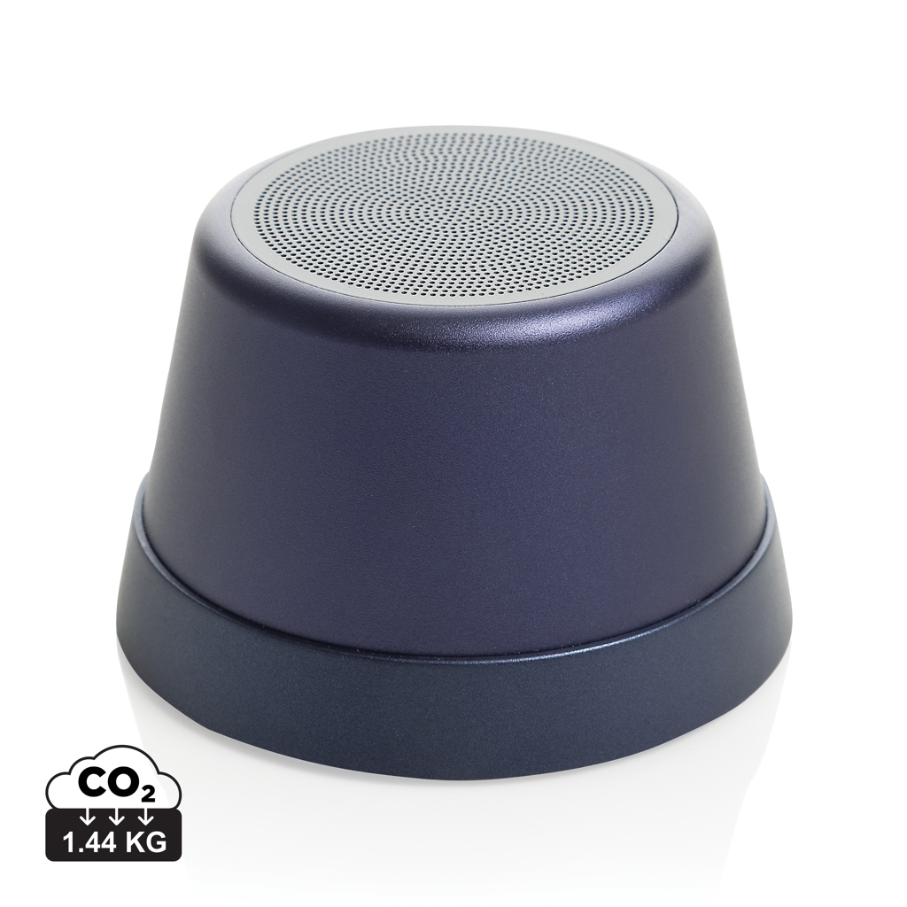 azul Altavoz magnético 5W de aluminio reciclado Nivio RCS