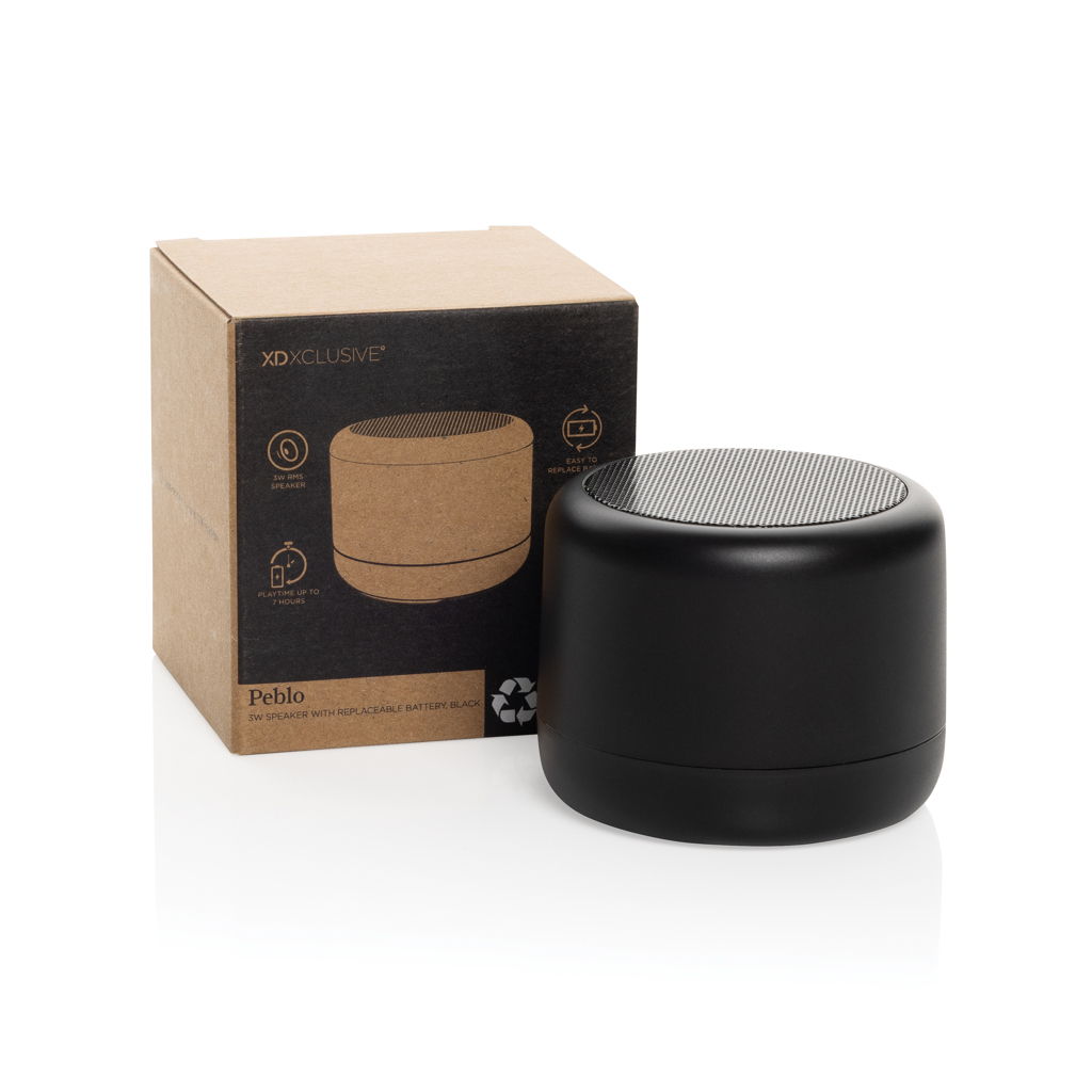 Altavoz Peblo RCS con batería extraíble 3W