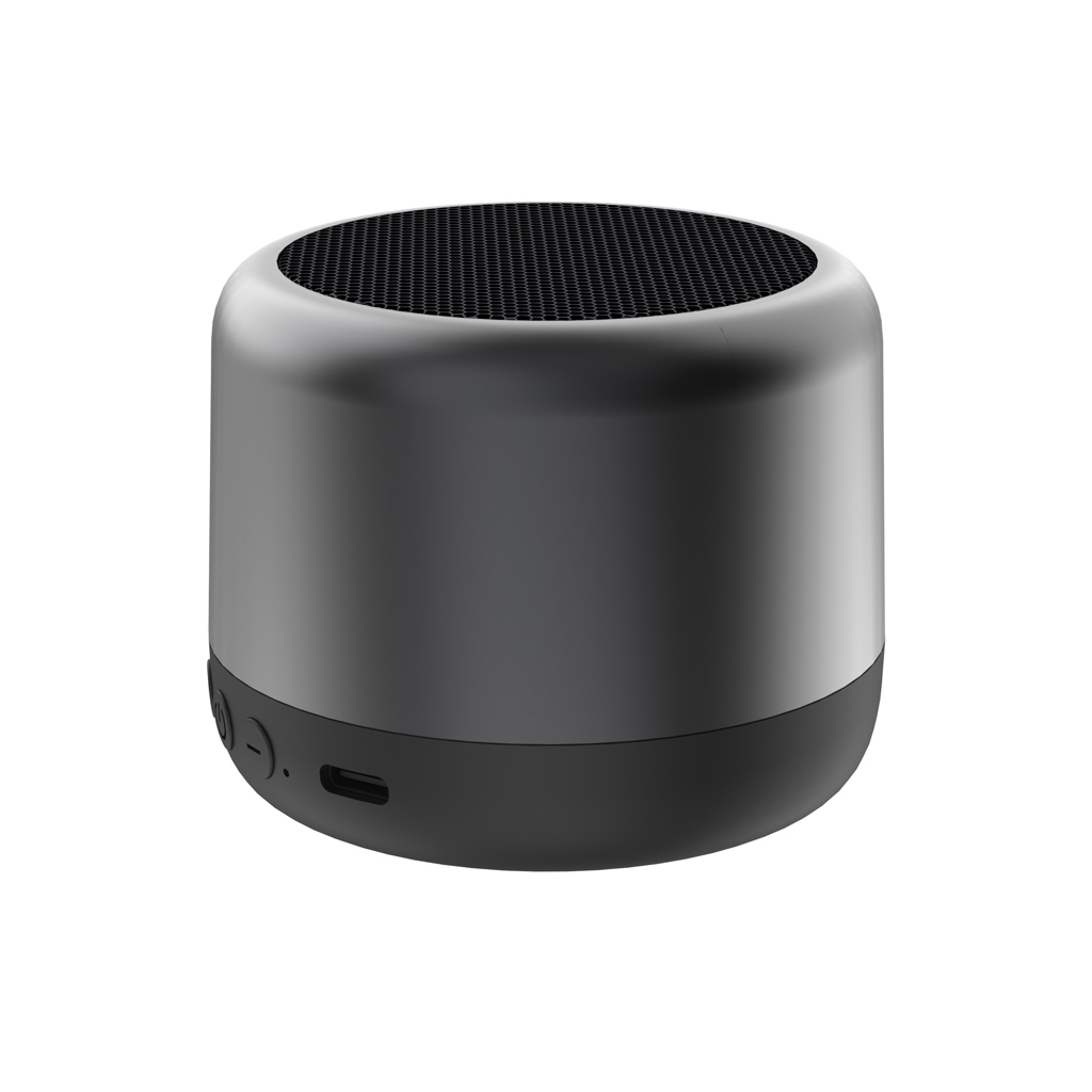 gris Altavoz Peblo RCS con batería extraíble 3W