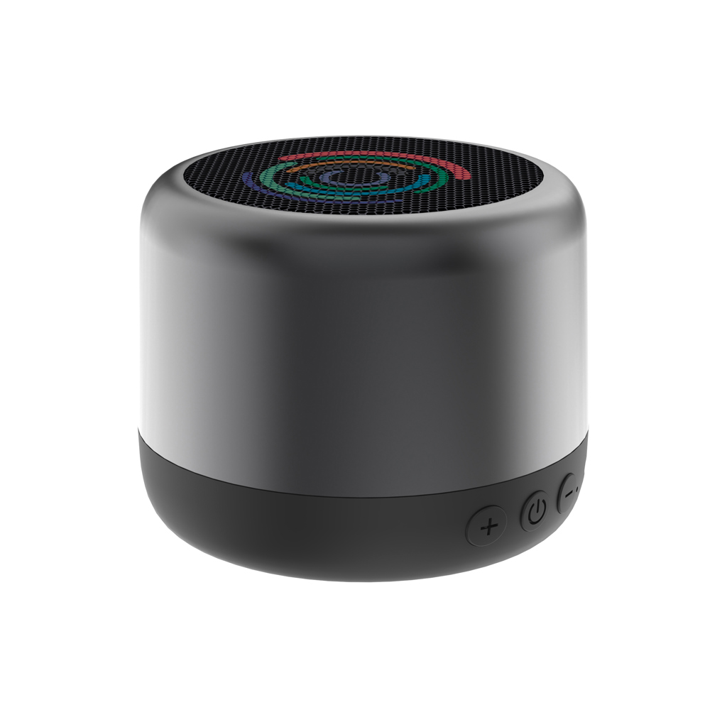 gris Altavoz Peblo RCS con batería extraíble 3W