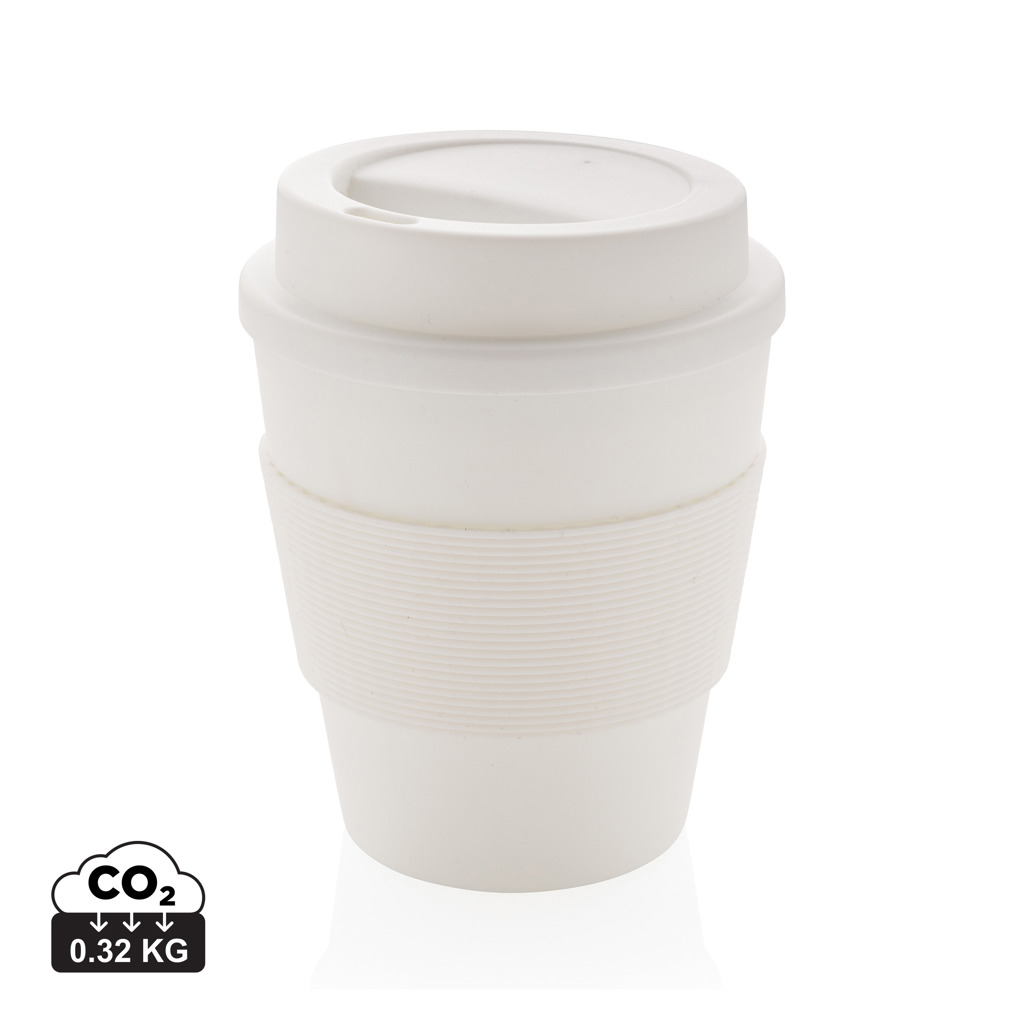 Taza de café reutilizable con tapa de rosca 350ml