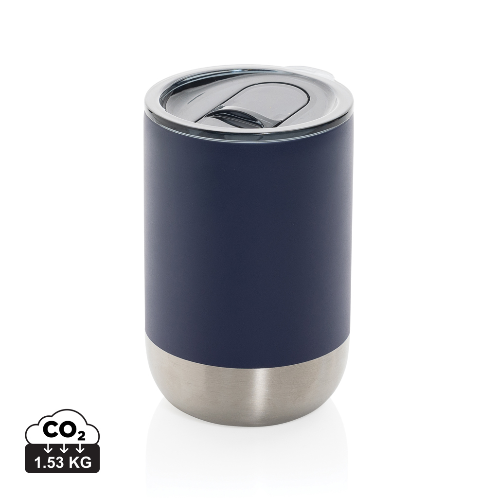 azul marino Taza de acero inoxidable reciclado RCS