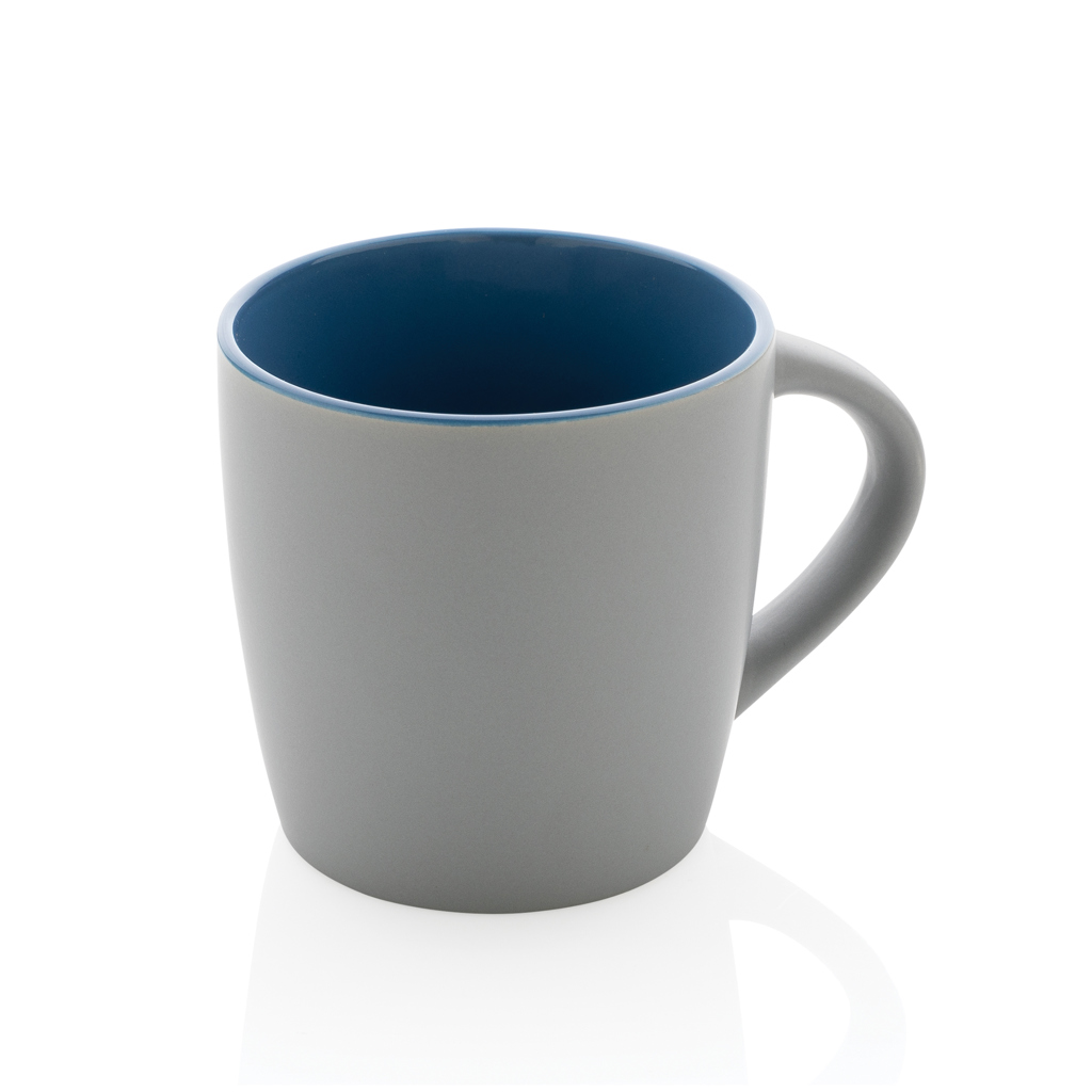 Taza de cerámica con interior de color 300ml