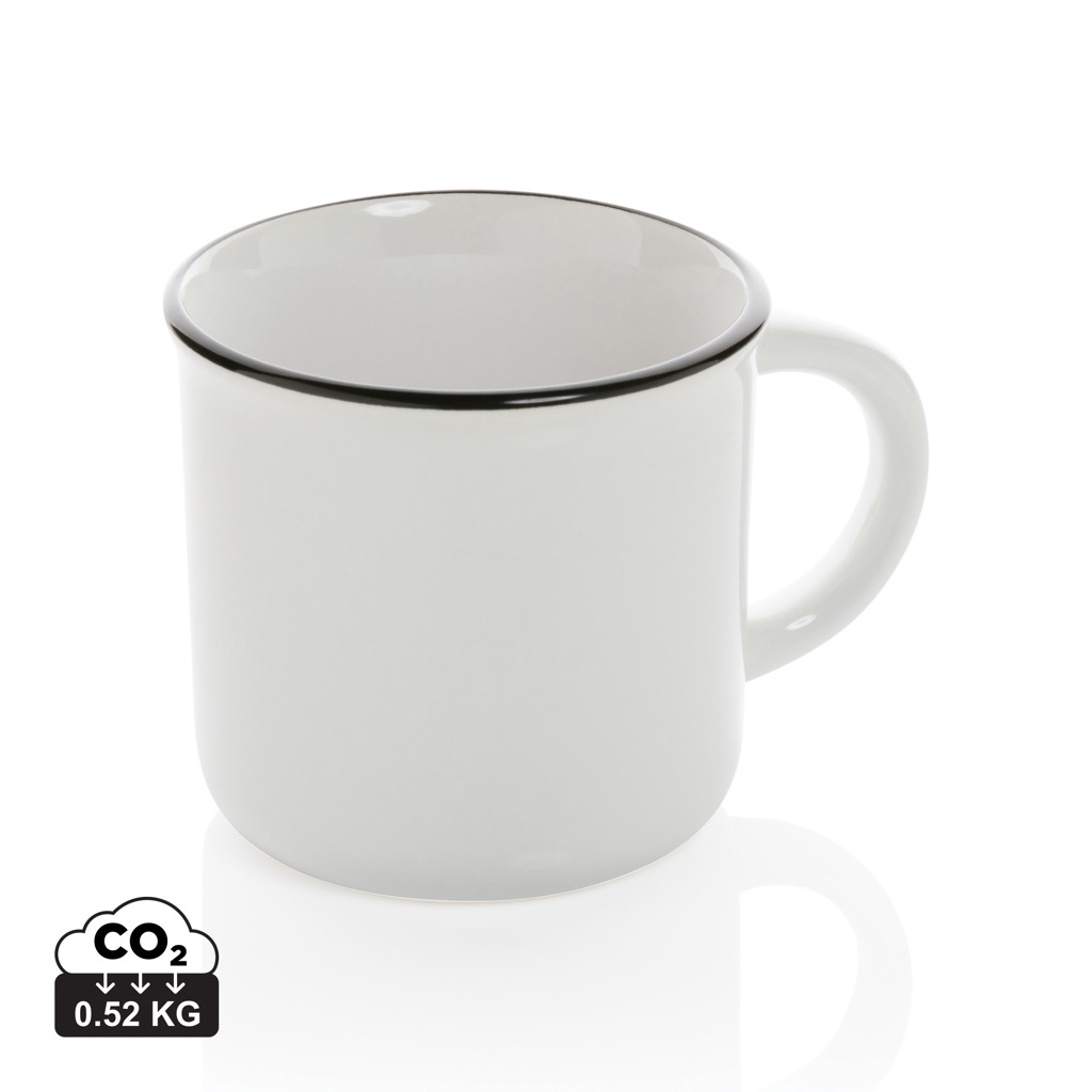 Taza de cerámica vintage 280ml