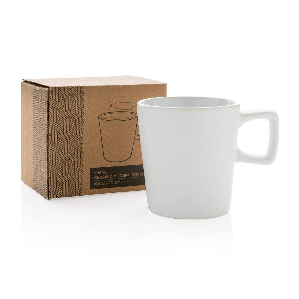 Taza moderna de café de cerámica 300ml